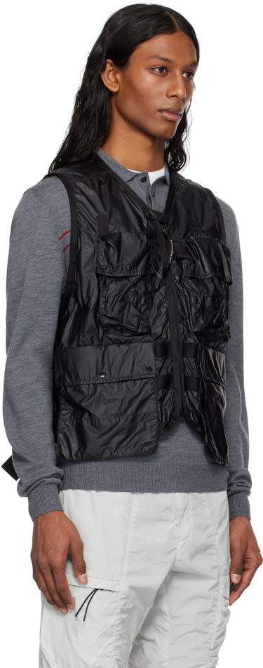 Vest C.P. Company C.P. Company CS II Logo Vest Sort | 18CMVE009A-110030G, 1