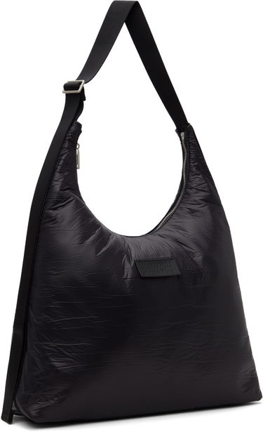Skuldertaske Maison Margiela Crunched Nylon Shoulder Bag Sort | SB5ZH0017 P6993, 1