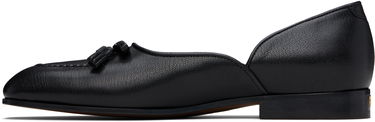 Skopleje Valentino Valentino Square Toe Tassel Loafers Sort | 6Y0S0K15VMH0NO, 2