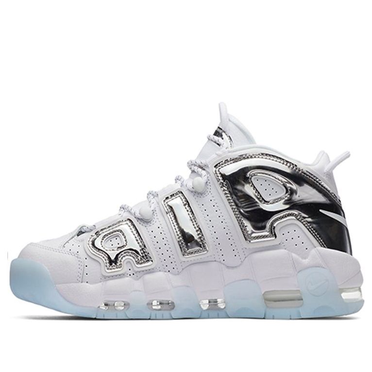 Sneakers og sko Nike Air More Uptempo 'Chrome' Hvid | 917593-100, 0