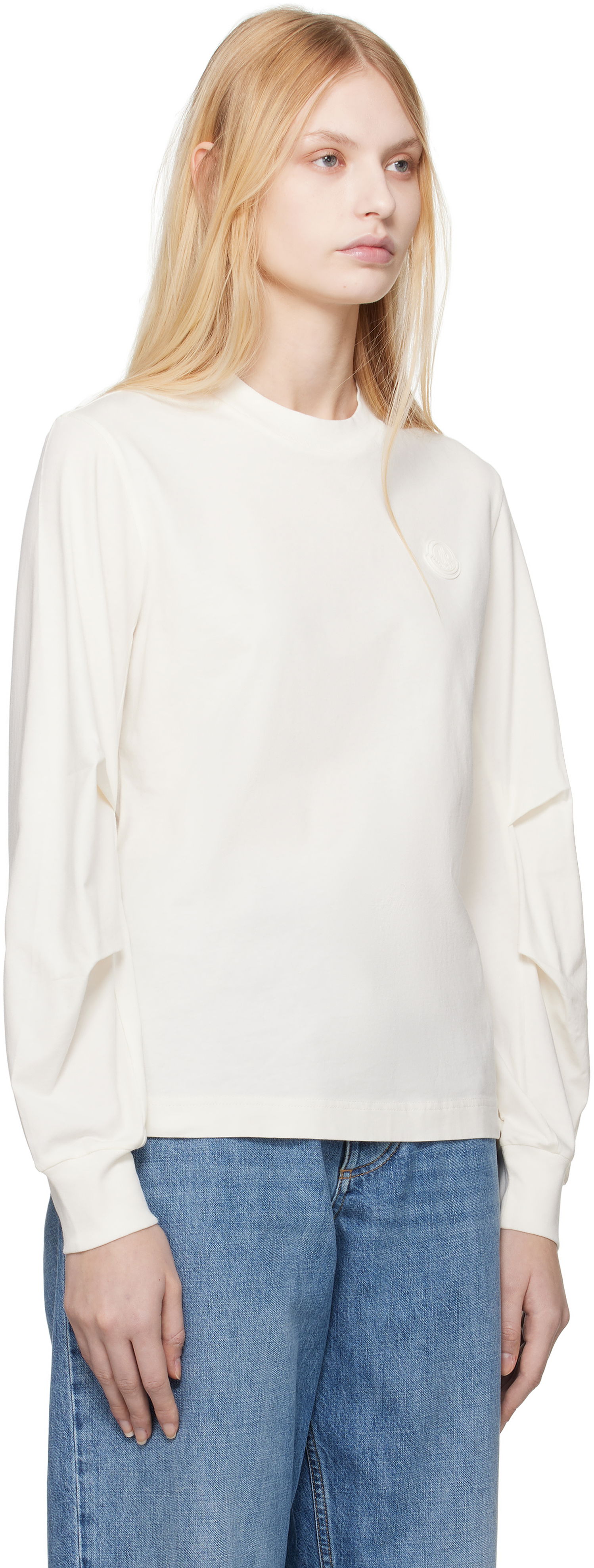 T-shirt Moncler Archivio Layered Black T-Shirt Sort | K10918C0000389A17, 1