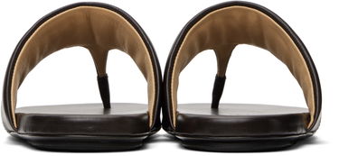 Tilbehør Marsèll Marsèll Spanciata Leather Thong Sandals Brun | MW7986 P017, 1
