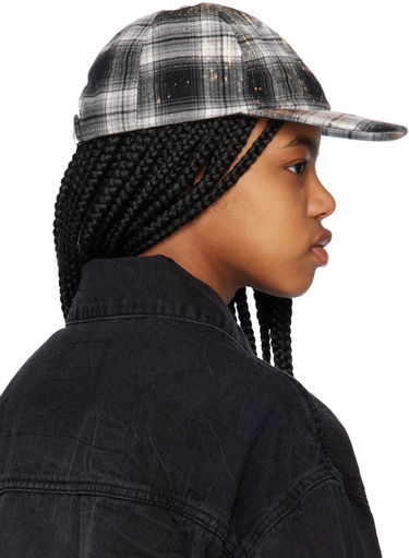 Kasket We11done We11done Bleach Check Baseball Cap Flerfarvet | WD-AH1-23-410-U-BK, 2