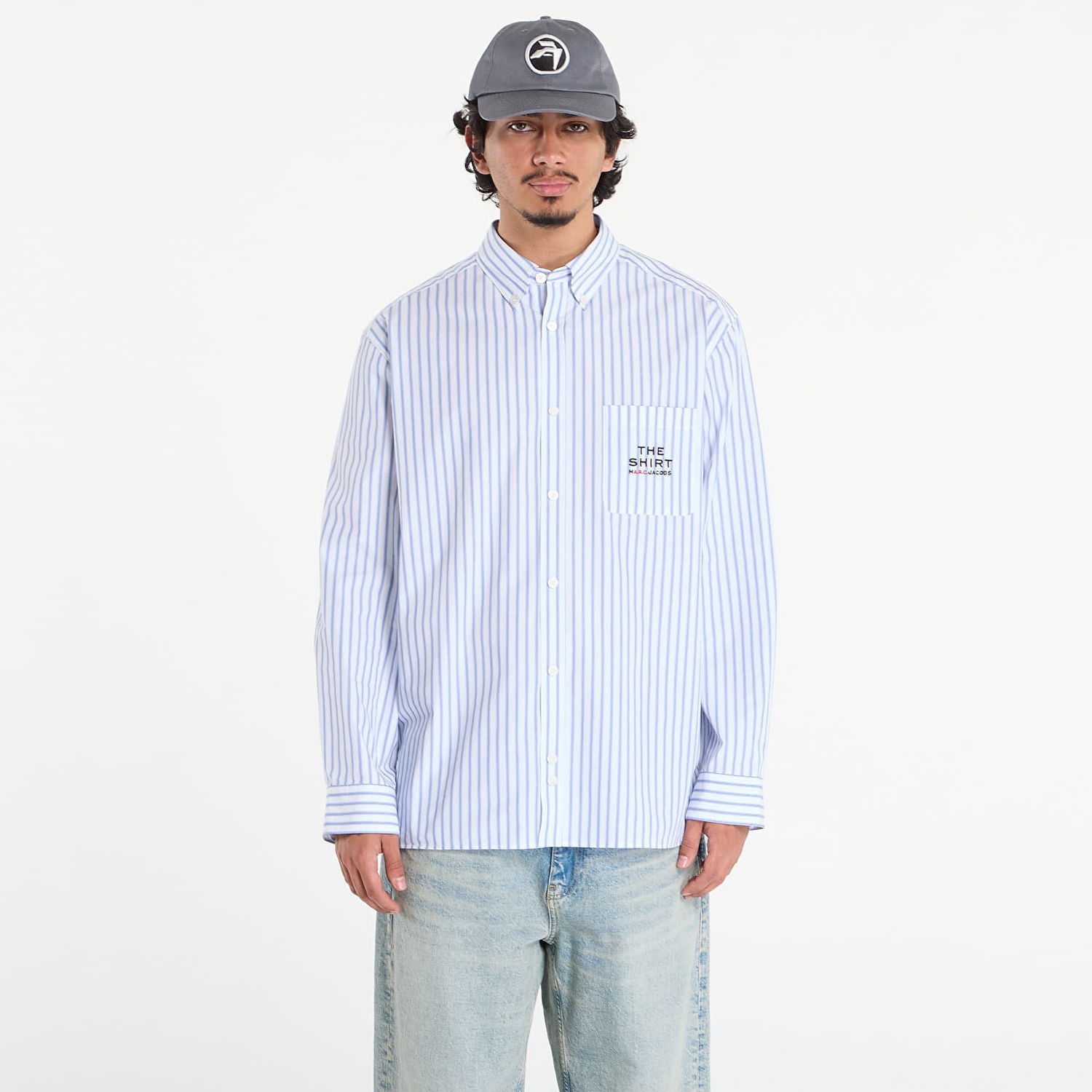 Skjorte A.P.C. A.P.C. x Marc Jacobs THE SHIRT Striped Shirt Flerfarvet | COHKN-M12640 IAA, 0