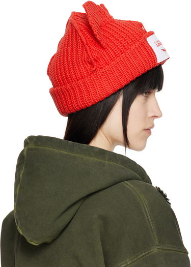 Beanie Charles Jeffrey Loverboy Chunky Ears Beanie Rød | 43130402, 2