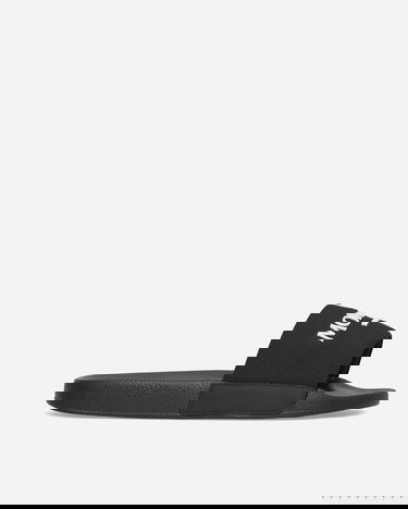 Sneakers og sko Moncler Logo Slides Sort | H109A4C00050 999, 0