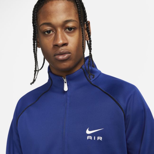 Vindjakke Nike Air Poly-Knit Track Jacket Blå | DQ4221-455, 1