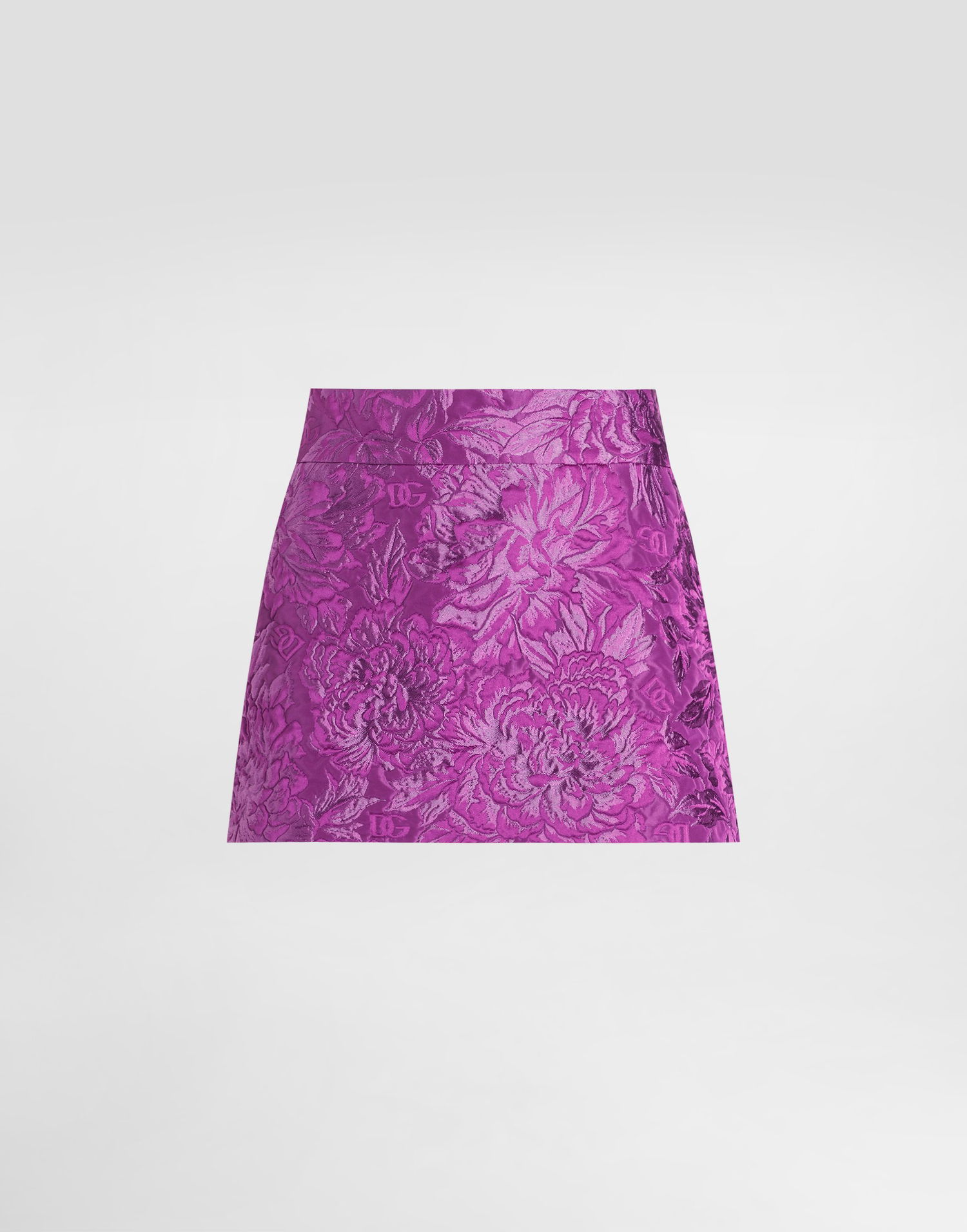 Nederdel Dolce & Gabbana Dolce & Gabbana Brocade Miniskirt Lilla | F4A8CTHJMQOF0571, 0