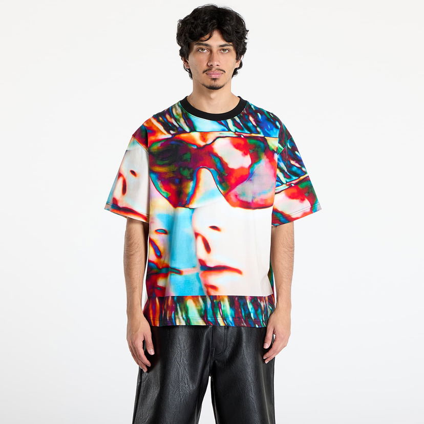 T-shirt Pleasures PLEASURES Psycho Heavyweight T-Shirt Flerfarvet | P25SU020 MULTI
