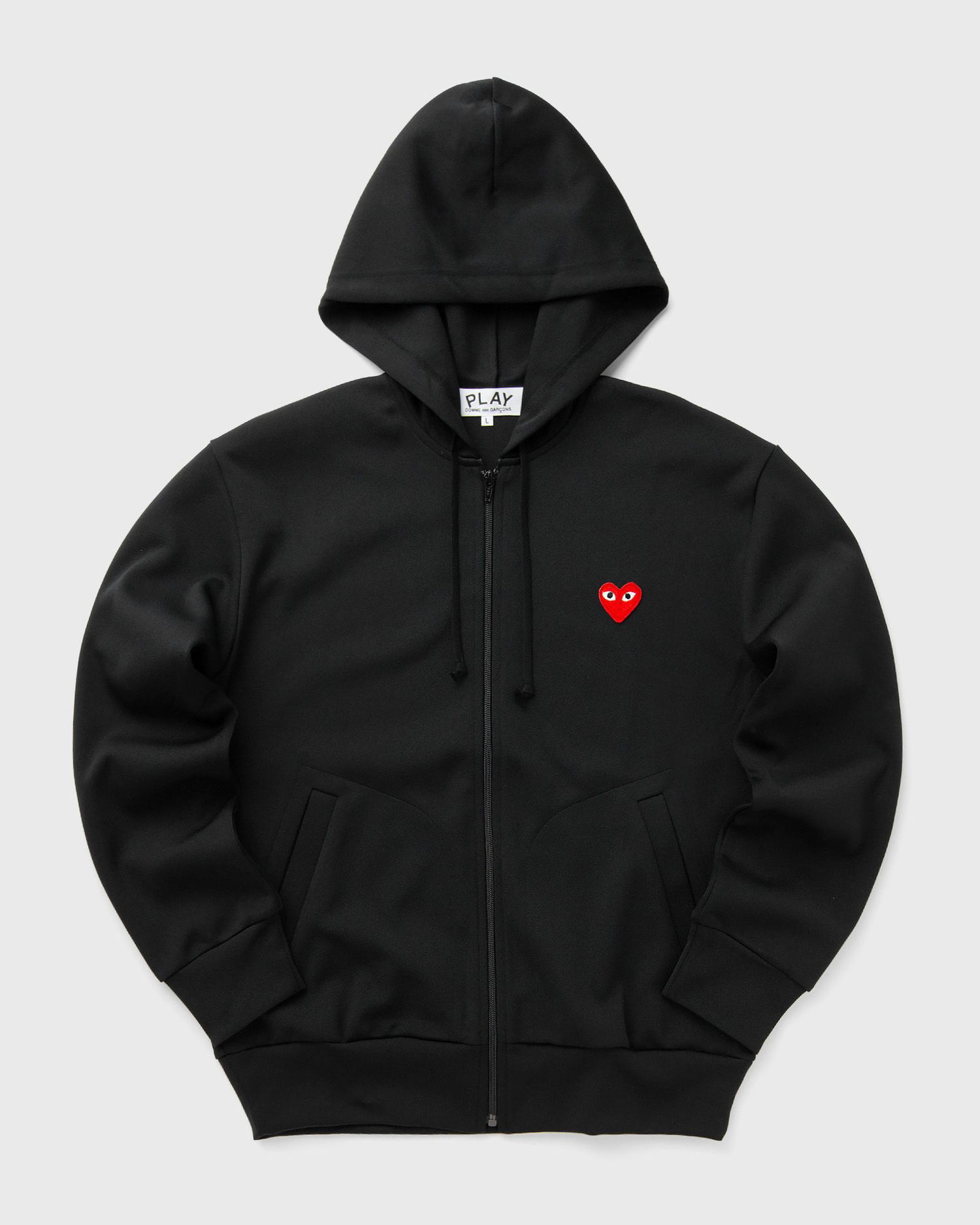 Sweatshirt Comme des Garçons Play Comme des Garcons Full-Zip Hoodie Red Heart Sort | AX-T172-051-1, 0