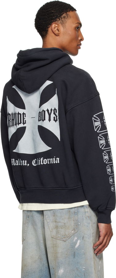 Sweatshirt Rhude Rhude 'Rhude Boys' Hoodie Sort | RHPF25HO06012, 2