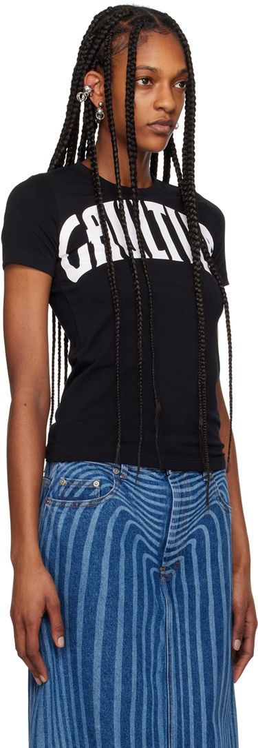 T-shirt Jean Paul Gaultier Jean Paul Gaultier 'The Gaultier' T-Shirt Sort | 24/25-F-TS071I-J056-0001, 1
