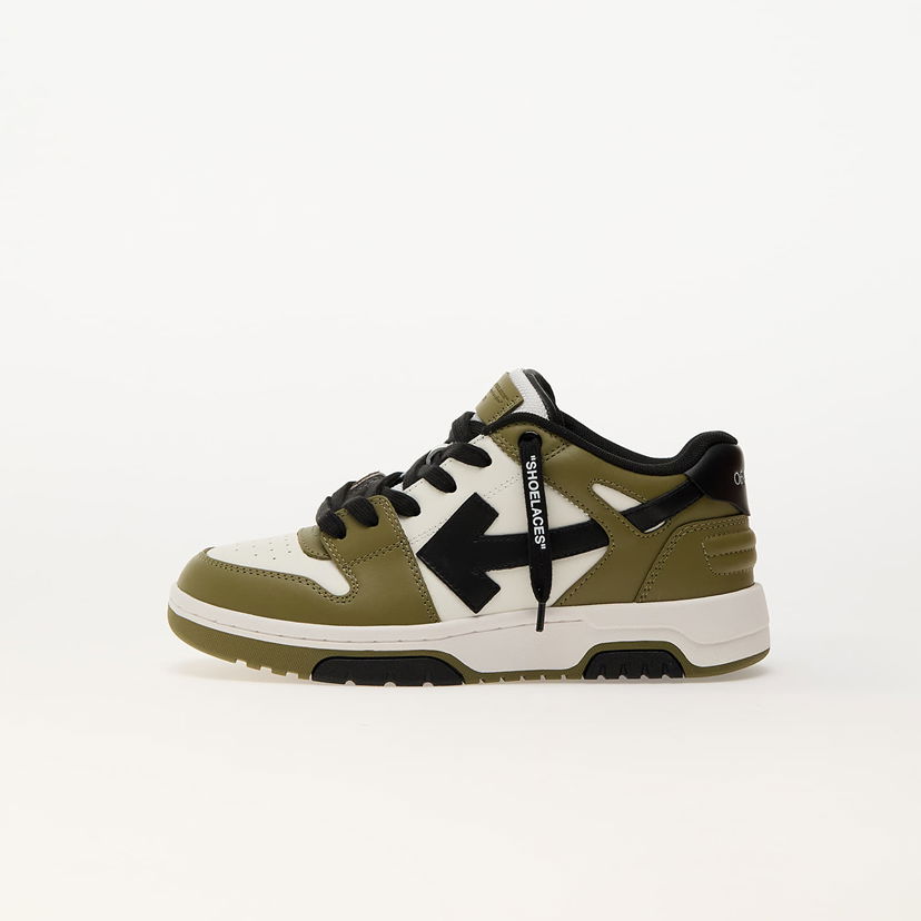 Sneakers og sko Off-White Out Of Office Grøn | OBIA011F24LEA0010154