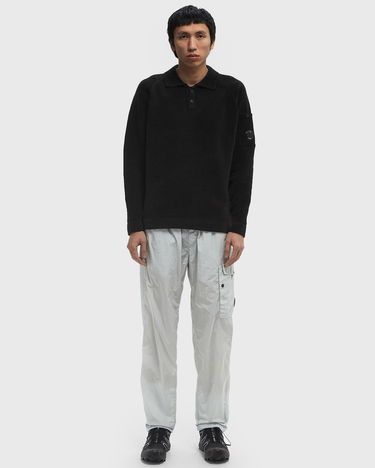 Sweater C.P. Company C.P. Company Chenille Cotton Polo Knit Sort | 18CMKN070A005687G-999, 1