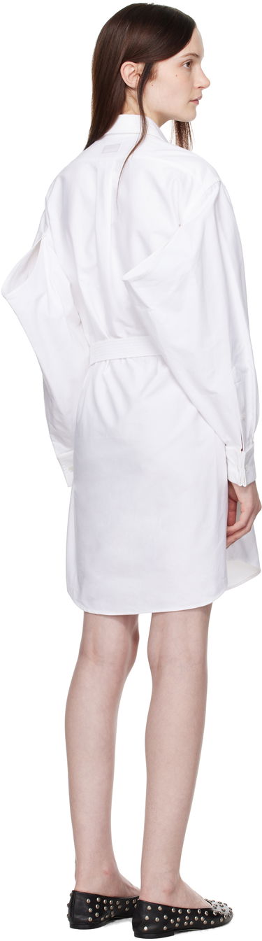 Skjorte KENZO Kimono Sleeve Shirt Dress Hvid | FF52RO4059LO, 2