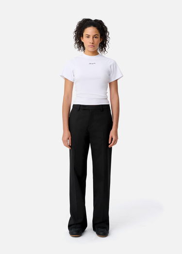 Bukser AXEL ARIGATO Vera Slit Trousers Sort | A3549001, 4