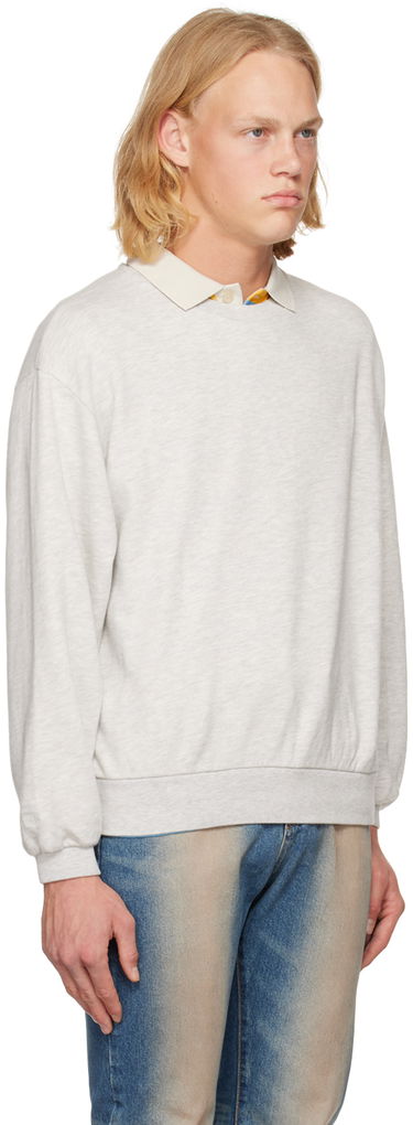 Sweatshirt ERL Crewneck Sweatshirt Grå | ERL05T020, 1