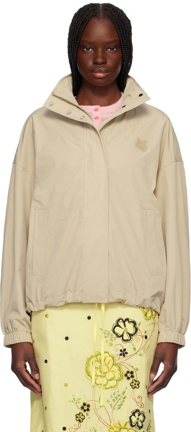 Vindjakke MAISON KITSUNÉ Maison Kitsuné Windbreaker Jacket Beige | OW02201WQ4045, 0