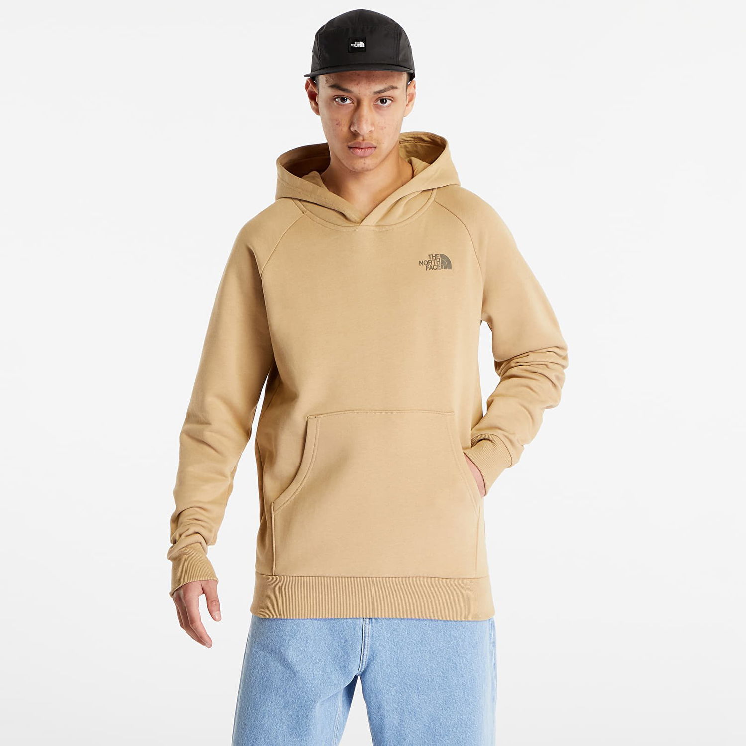 Sweatshirt The North Face Raglan Redbox Hoodie Beige | NF0A2ZWULK51, 0