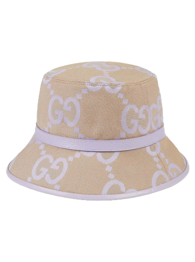 Hat Gucci Jumbo GG Bucket Hat Lilla | 730336 3HAPT 8871