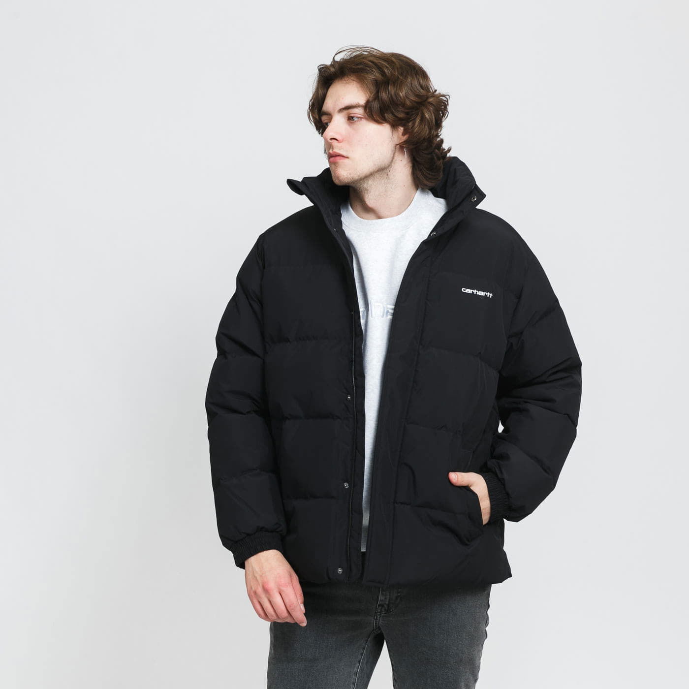 Jakke Carhartt WIP Danville Jacket Black Sort | I029450.0D2XX, 0