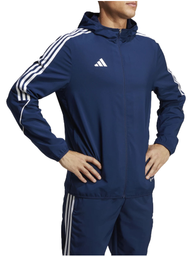 Vindjakke adidas Performance Jacket Tiro 23 League Windbreaker Mørkeblå | hz9067