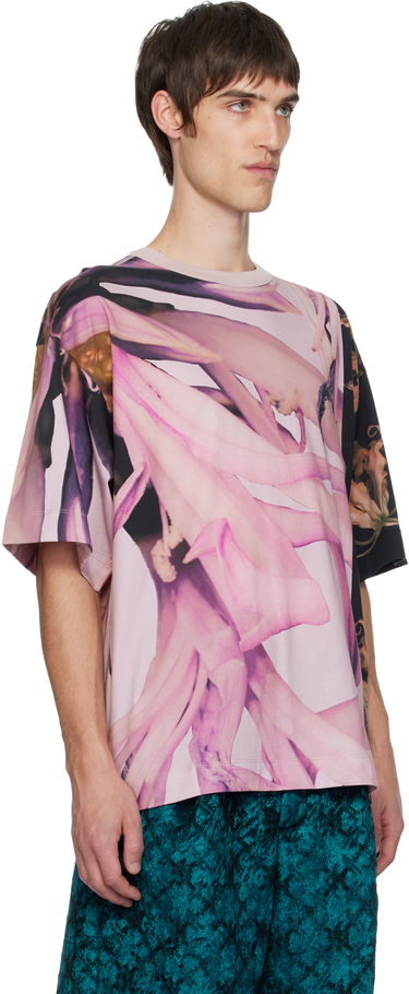 T-shirt Dries Van Noten Dries Van Noten Floral Print Oversized T-shirt Flerfarvet | 252-021109-2602, 1