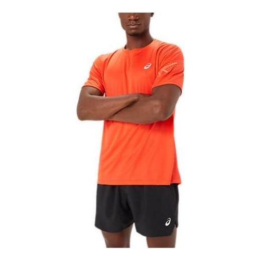 T-shirt Asics Men's Icon Logo T-Shirt Rød | 2011C836-600