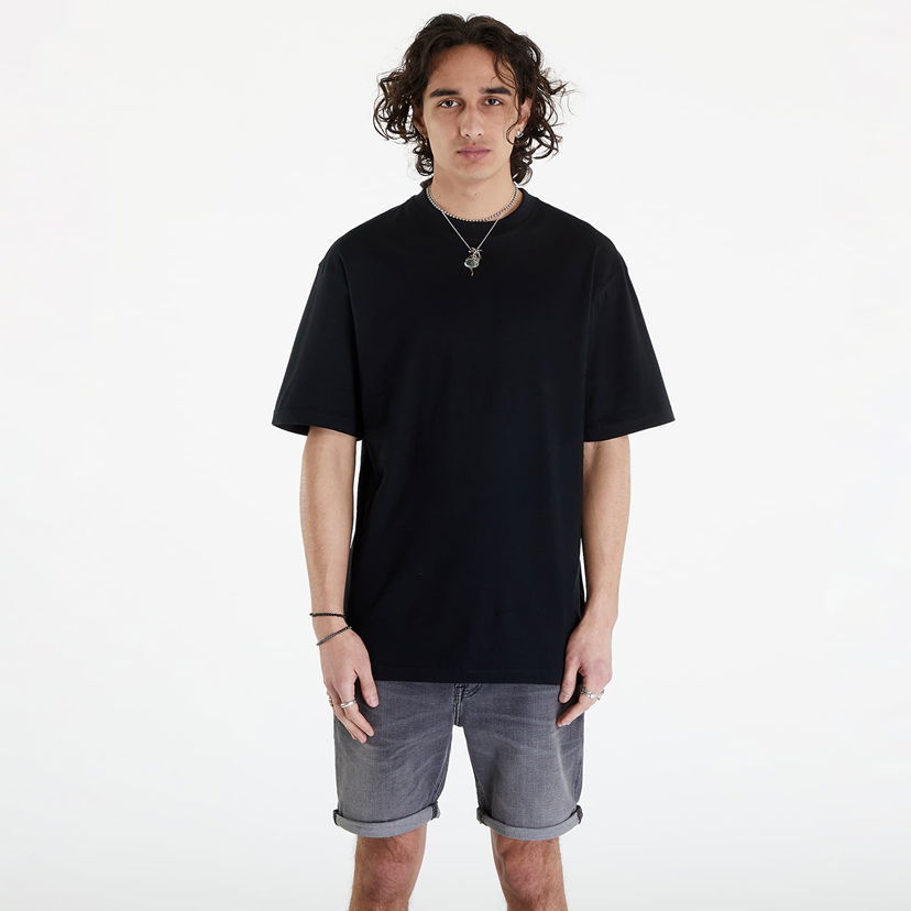 T-shirt Urban Classics Tall Tee 2-Pack Black/ Black Sort | TB006A-03169