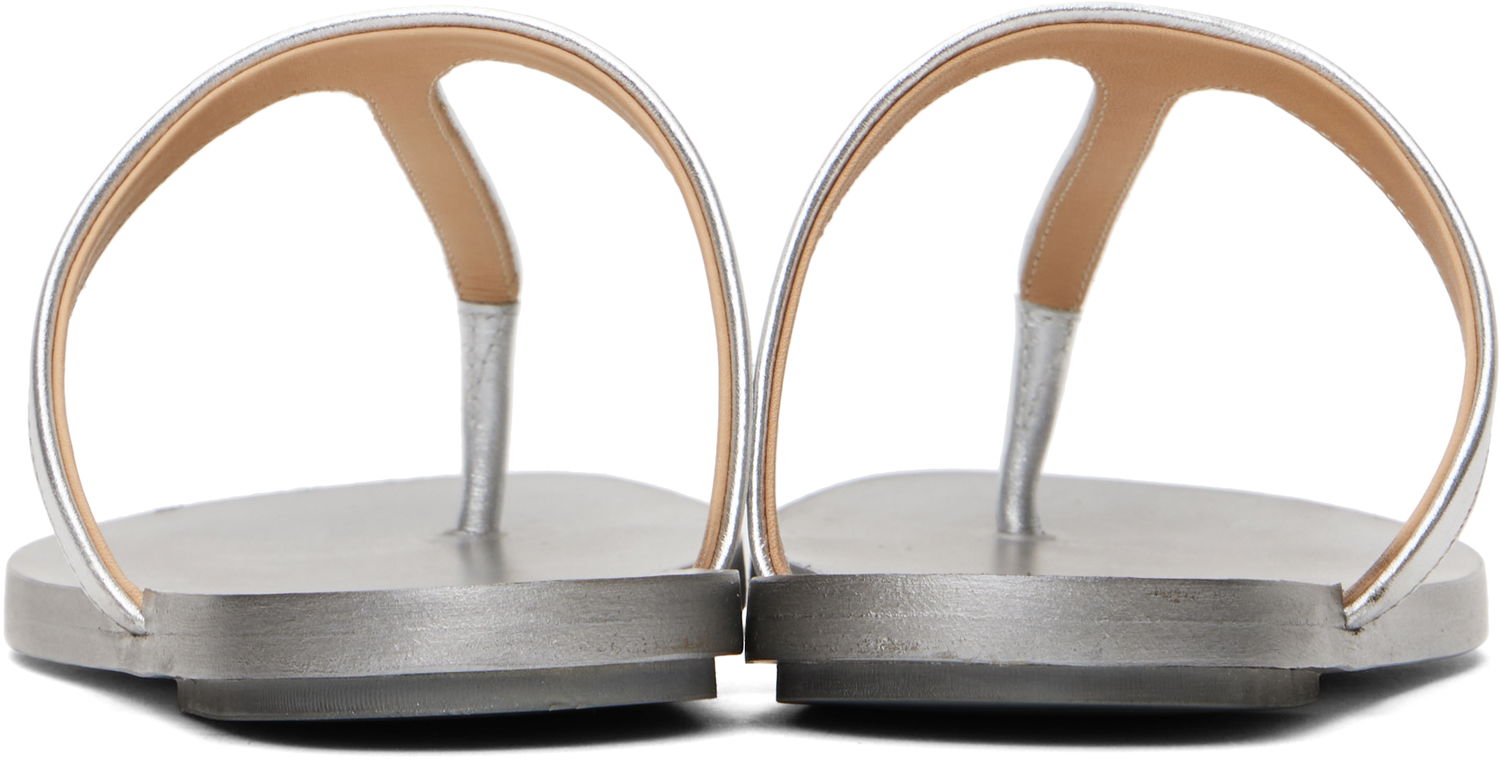 Tilbehør Marsèll Marsèll Sottile Thong Sandals Metalisk | MW8533 P032, 1