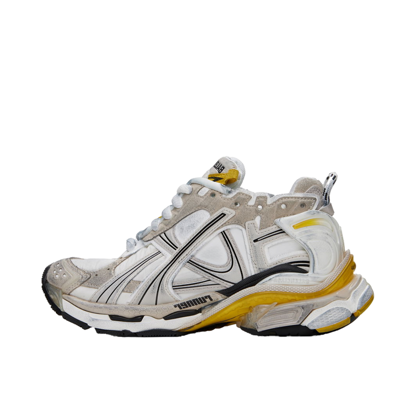 Sneakers og sko Balenciaga Runner "White Yellow" Gul | 772767 W3RNY