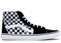 Sk8-Hi DSM Checkerboard Black White