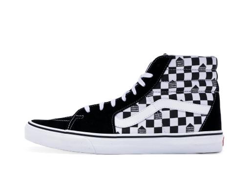 Skateboarding Vans Sk8-Hi DSM Checkerboard Black White Sort | VN000TS9J7L