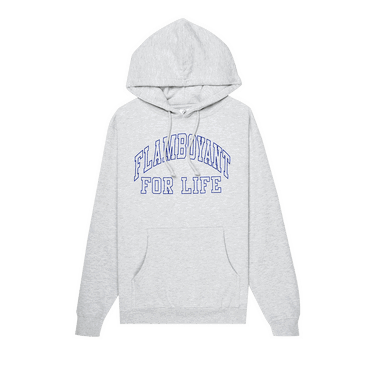 Sweatshirt Pleasures Flamboyant Hoodie Grå | P22F067 GREY, 0