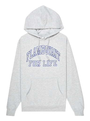 Sweatshirt Pleasures Flamboyant Hoodie Grå | P22F067 GREY