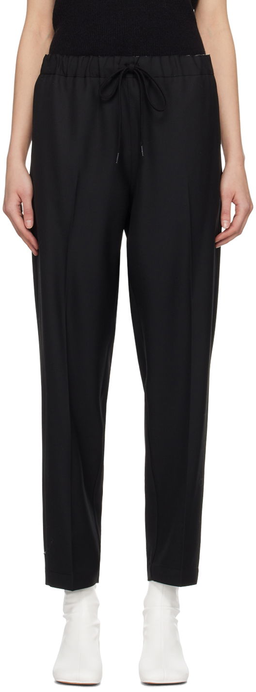 Bukser Maison Margiela MM6 Tapered Trousers Sort | S52KA0484 S78357