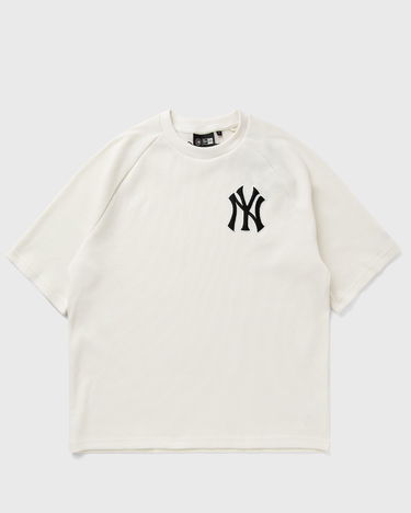T-shirt New Era New York Yankees Waffle T-Shirt Hvid | 60684511, 0