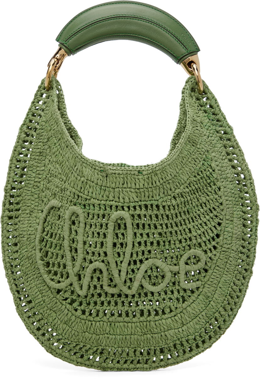 Håndtaske CHLOÉ Chloé Summer Banana Bag Grøn | CH25US902P08