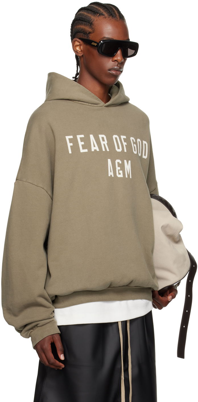 Sweatshirt Fear of God ESSENTIALS Heavyweight Hoodie Grøn | 192BT244815F, 1