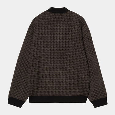 Polo skjorte Carhartt WIP L/S Lowis Polo Houndstooth Flerfarvet | I035395_10, 4