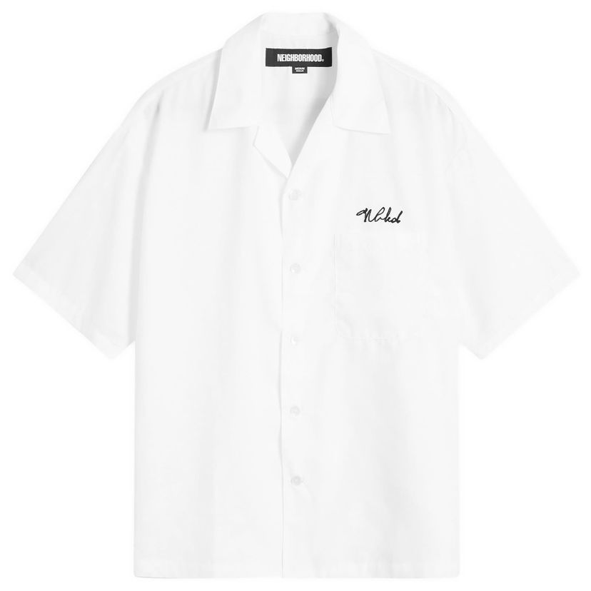 Skjorte Neighborhood Neighborhood Hawaiian Shirt Hvid | 251TSNH-SHM07-WHT