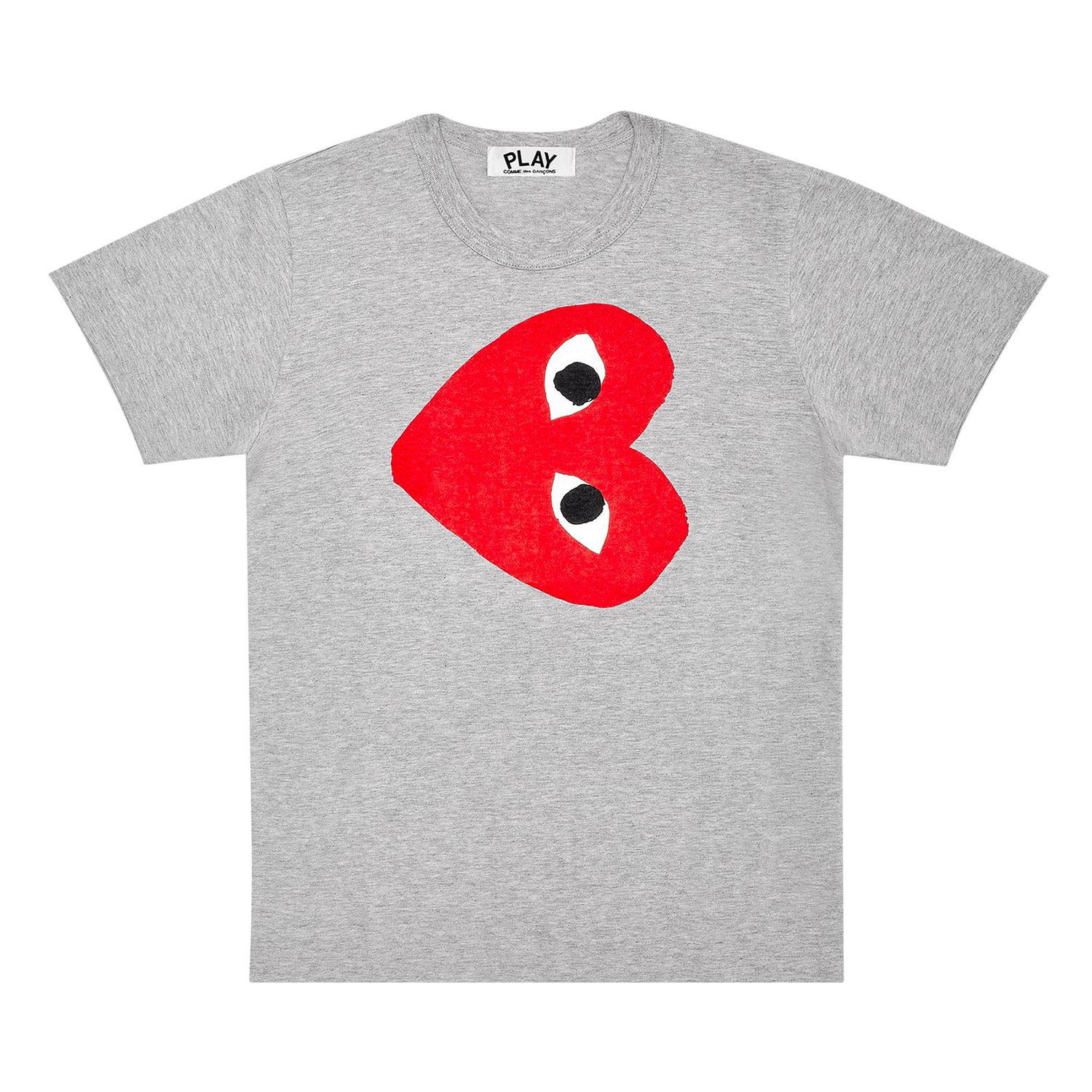 T-shirt Comme des Garçons Play Red Heart T-Shirt Grå | AZ T264 051 1, 1