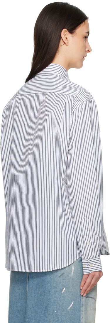 Skjorte Acne Studios Acne Studios Striped Shirt Hvid | CB0097-, 2