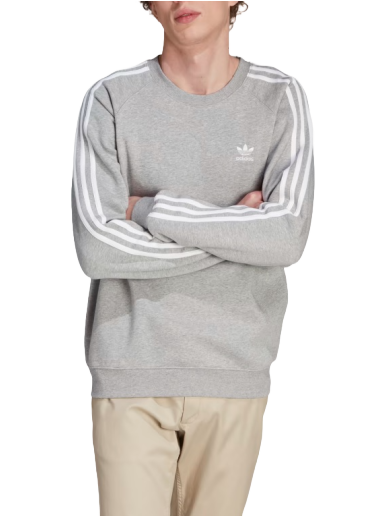 Sweatshirt adidas Performance Adicolor Classics 3-Stripes Grå | im4514