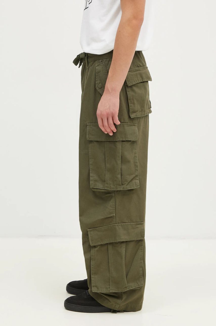 Cargo bukser Vans Premium Classics LX Baggy Cargo Pants Grøn | VN000HMYKCZ1, 1