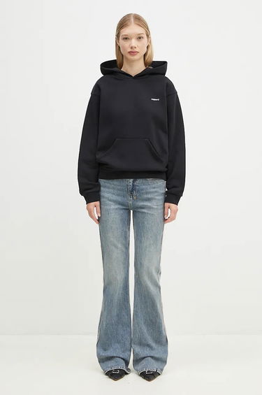 Sweatshirt Coperni Logo Print Hoodie Sort | COPJS15523, 4