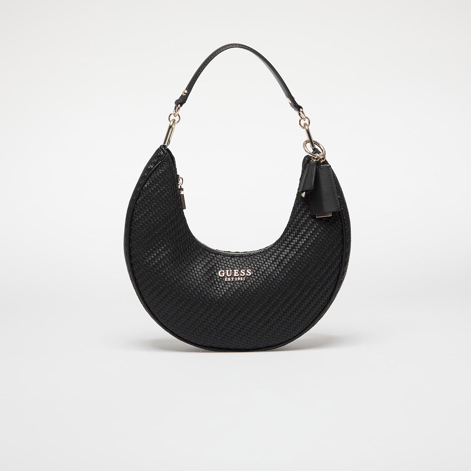 Skuldertaske GUESS GUESS Mirema Hobo Shoulder Bag Sort | HWWG9631020-BLA, 0