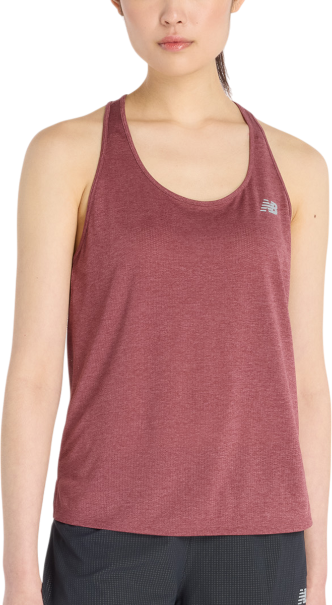 Tanktop New Balance New Balance Athletics Tank Top Bourgogne | wt41250-wur