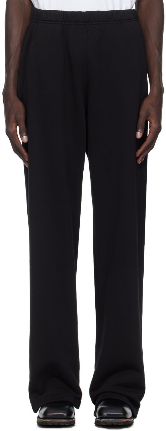 Joggingbukser LES TIEN Les Tien Utility Puddle Sweatpants Sort | CF-3089