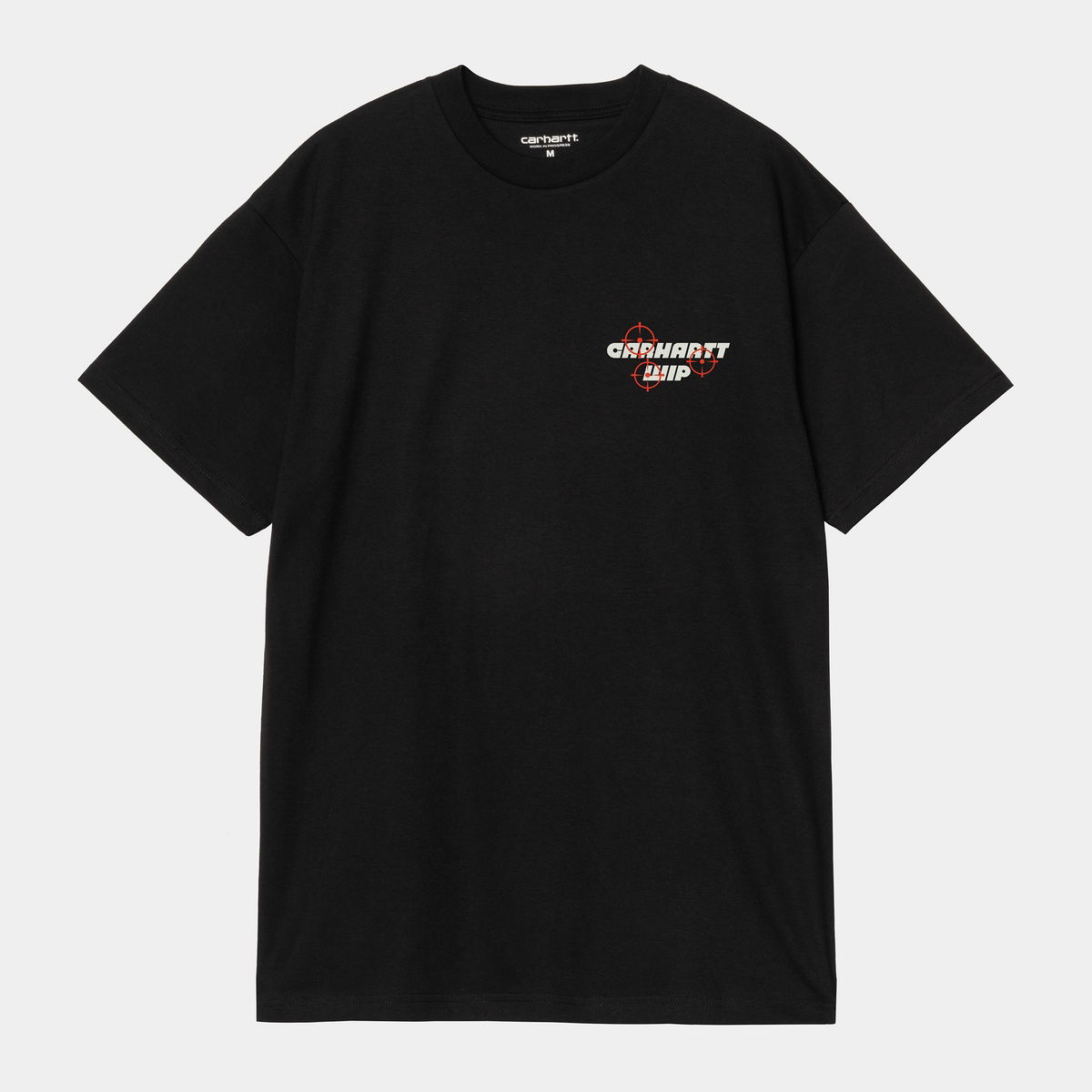 T-shirt Carhartt WIP WIP Wiptopia Short Sleeve T-Shirt Sort | I035492_9, 0